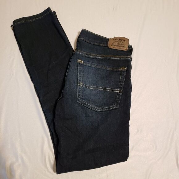 Signature Levi 18 Regular dark blue washed look - Picture 3 of 3